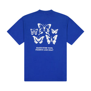 Butterfly Tee Royal Blue